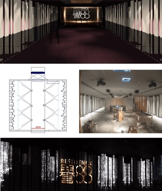11 projectors for volume projection for SHKP showflat.