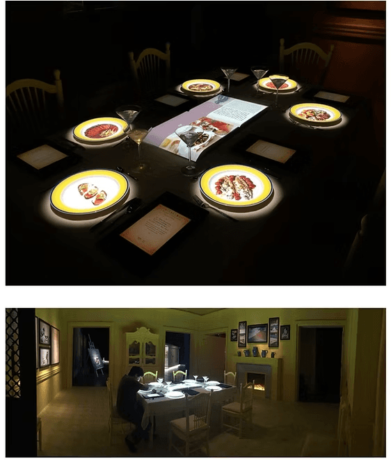 Monet cuisine experience - An interactive experience to select Monet's favorite cuisine .
